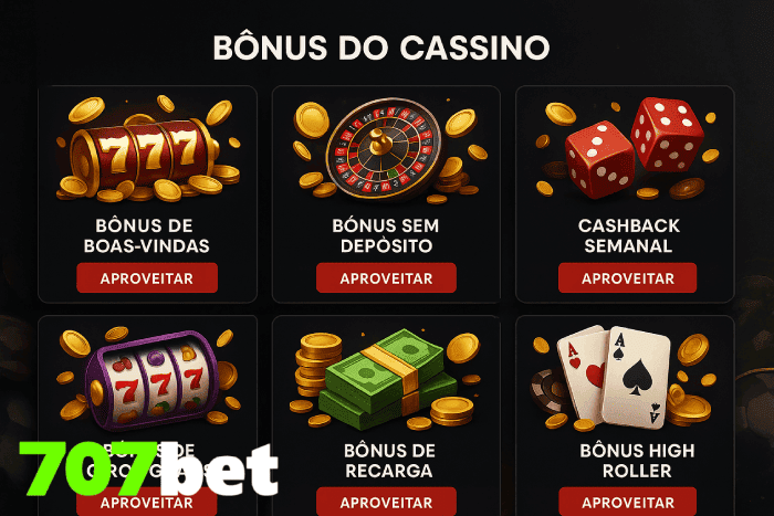 Baú de bônus Cassino 707BET prêmios e recompensas