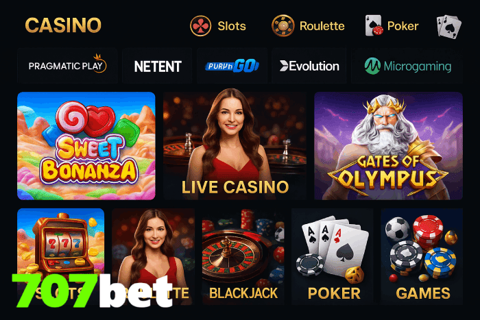 Jogos clássicos de cassino 707BET