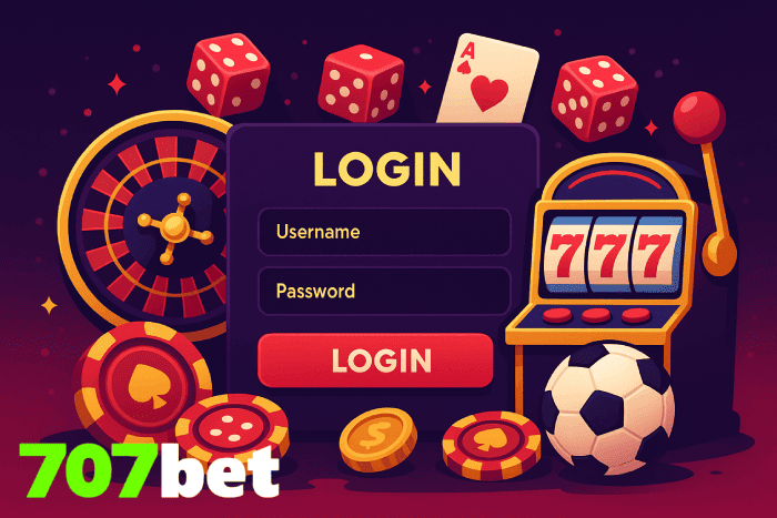 Login Cassino 707BET apostas seguras online